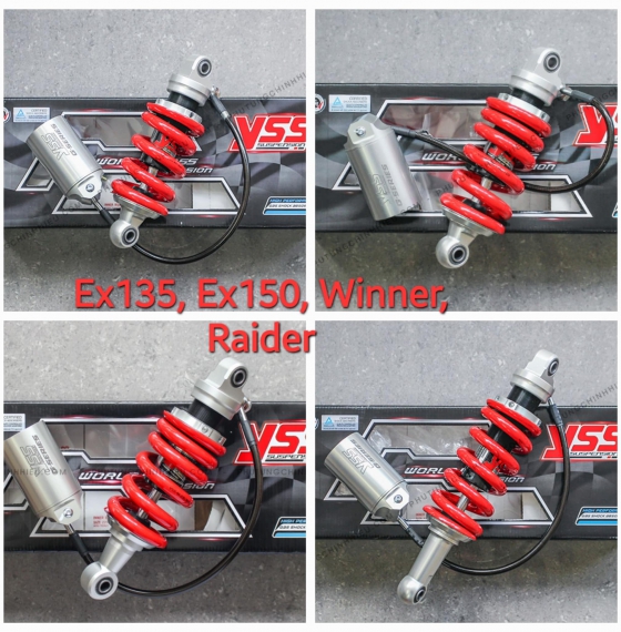phuộc yss seris exciter raider winner